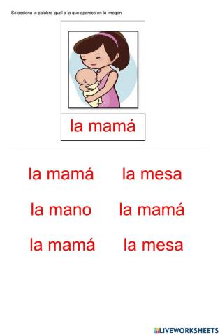 La mamá