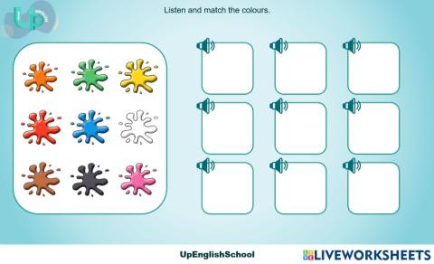 Kid's Box Starter Unit 3 Colours 1