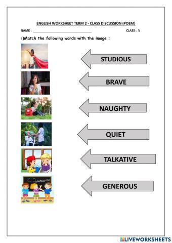English term2 unit 6 class discussion