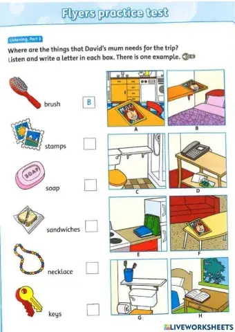 Flyers Extra Practice Part 2