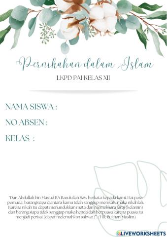 Pernikahan dalam Islam