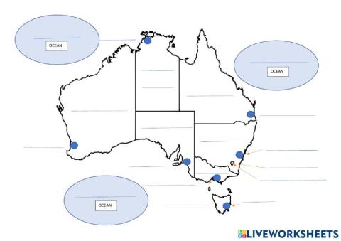 Australian States and Capitals