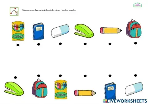 Materiales del colegio