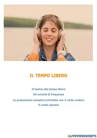 Cosa fai nel tempo libero A2