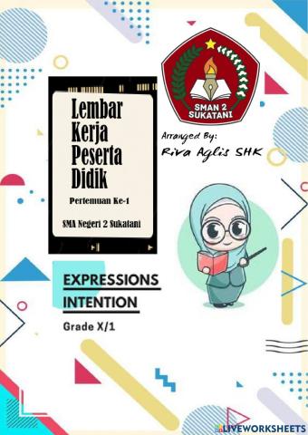 LKPD Intention Pertemuan Pertama