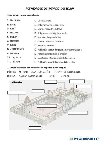 Actividades islam