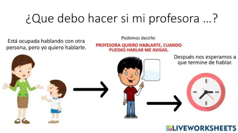 Histori social 1. Profesora ocupada