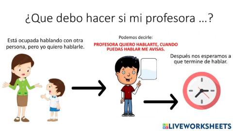 Histori social 1. Profesora ocupada