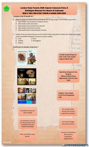 Lkpd sejarah indonesia kelas x