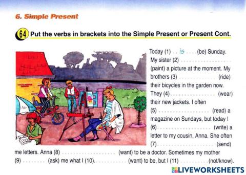 Present Simple Round up-2