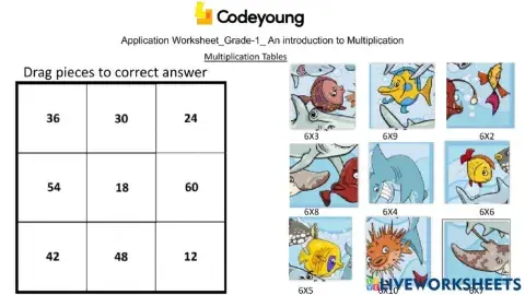 Multiplication Tables-ApplicationWS