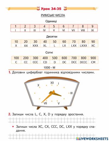 Римські числа