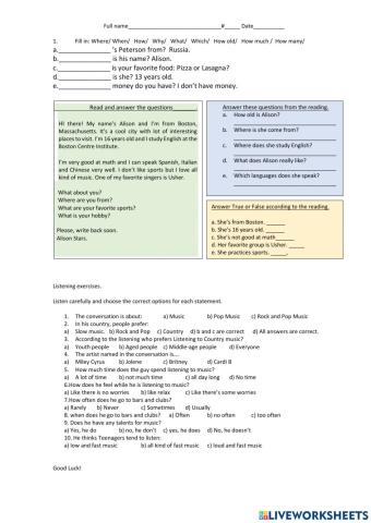 Self introduction, talk about itself