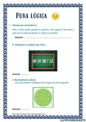 Retos matemáticos