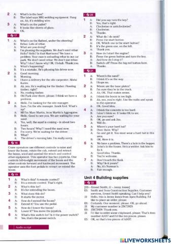 Script 22 English for construction