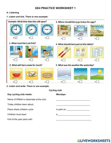 Ge4 practice worksheet 1