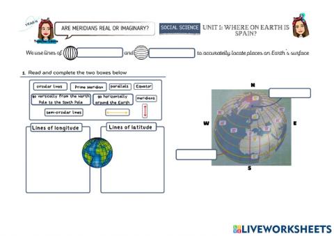 Unit 1: Where on Earth is Spain?