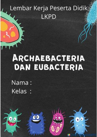 LKPD Archaebacteria dan Eubacteria