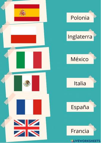 Banderas, paises, nacionalidades