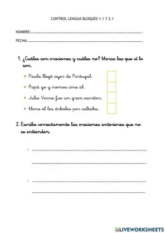 EL FOLLETO Y LA ORACIÓN