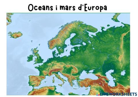Oceans i mars d'Europa