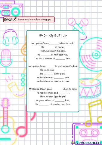 Fill in the gaps SONG