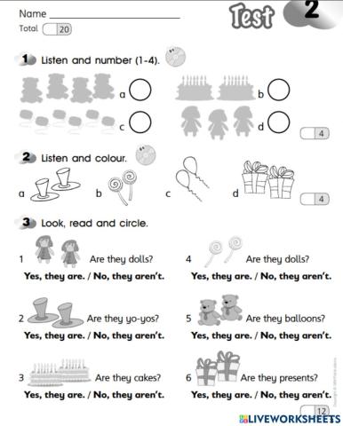 Test 2 (Smart Junior 2)