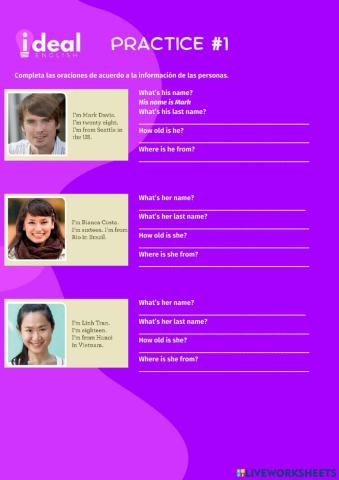 Personal Information