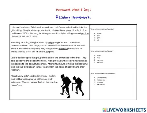 Homework Week 8 Day 1