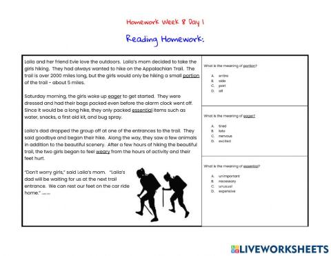 Homework Week 8 Day 1