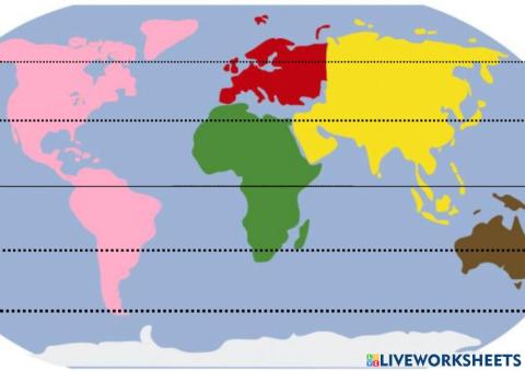 Zones temperades de Terra i paral·lels