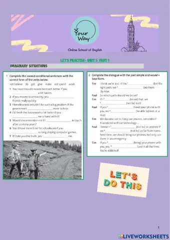 Imaginary situactions