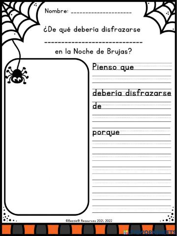 ¿De qué debería disfrazarse tu maestra-o en Halloween?