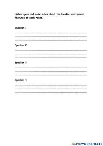 Listening for detailed understanding