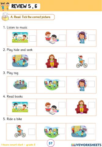 Grade 2 - Review unit 5&6