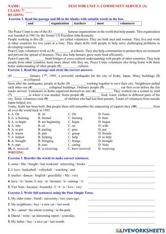 English 7 global- unit 3 practice 3