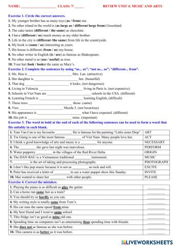 English 7 global- unit 4 practice 2