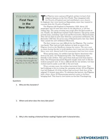 Historical fiction practice 4