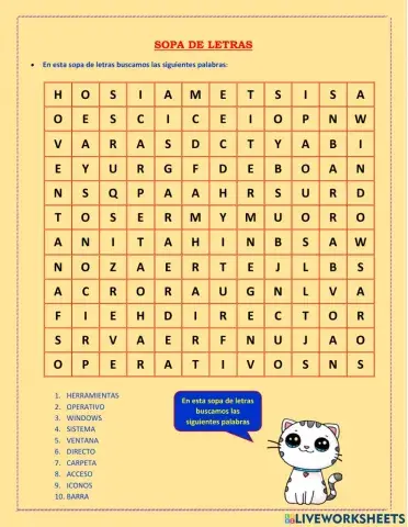 Sopa de letras - windows