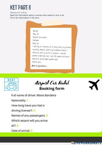 Ket practice part 8 old version