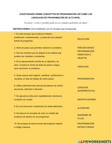 Lenguajes de programación