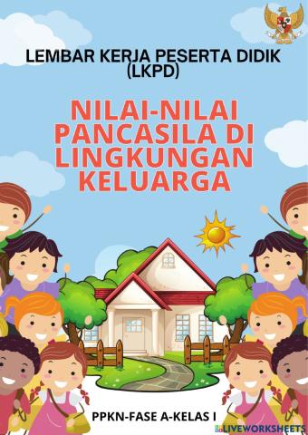 Nilai-nilai pancasila di lingkungan keluarga