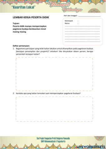 LKPD Kearifan Lokal P5