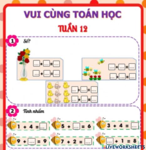 Phép cộng trong phạm vi 5