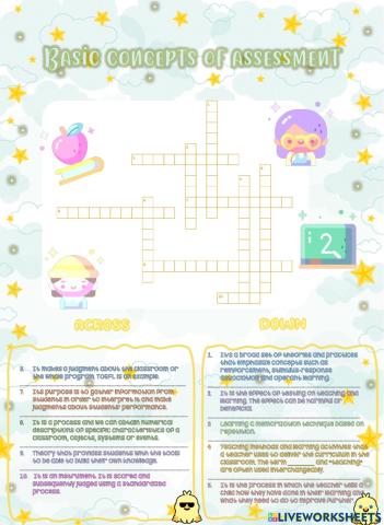 Basic concepts of assessment