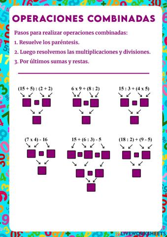 Operaciones Combinadas