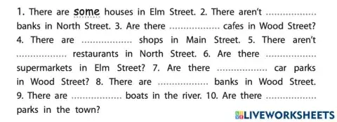 There is-There are+ some-any