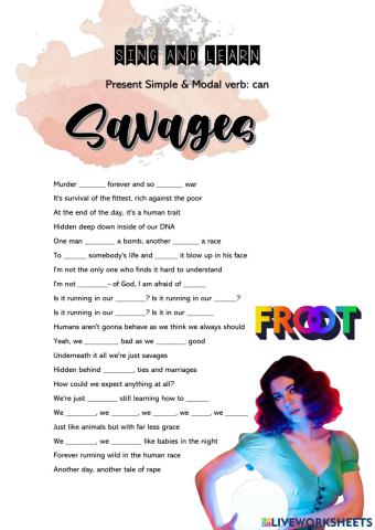 Song: Savages