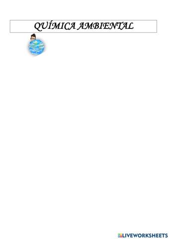 Química ambiental 1
