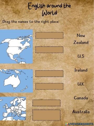 English Around the world